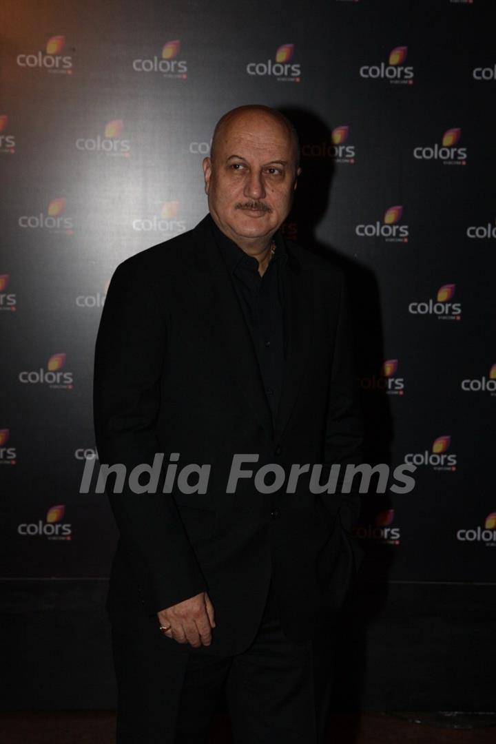 Anupam Kher at the 4th anniversary party of COLORS Channel