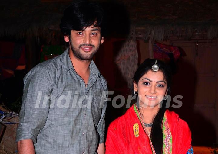 Shashank Vyas and Sriti Jha as Jagya and Ganga in Balika Vadhu