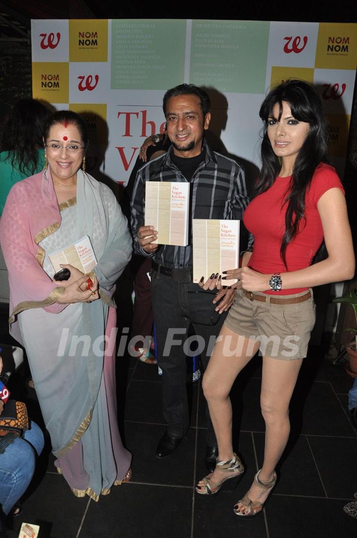 Anuradha Sawhney’s book The Vegan Kitchen Bollywood Style launch