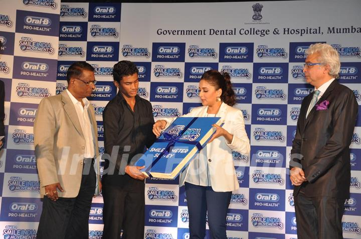 Madhuri Dixit At Oral-b Dental Camp