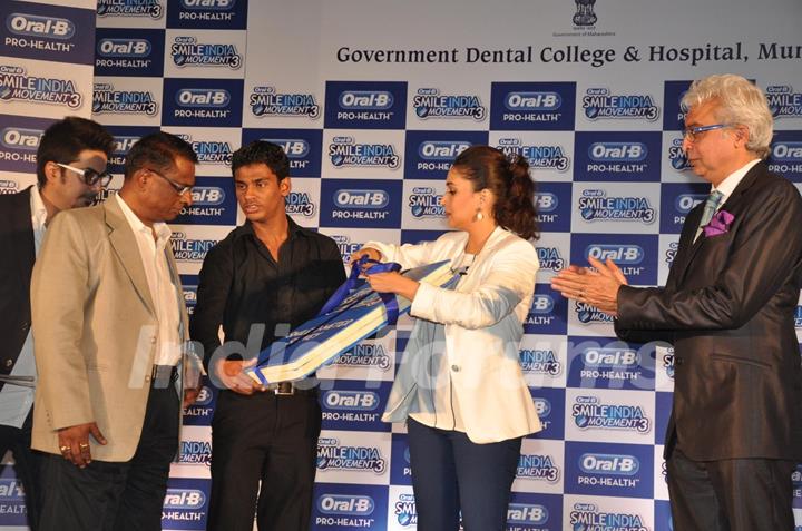 Madhuri Dixit At Oral-b Dental Camp