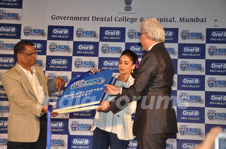 Madhuri Dixit At Oral-b Dental Camp