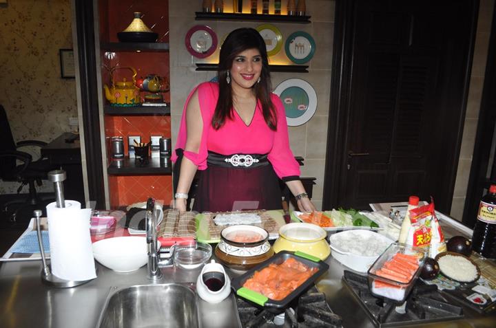 Shafe Rakhee vaswani launch Palate Culinary Studio with Malika Arora Khan