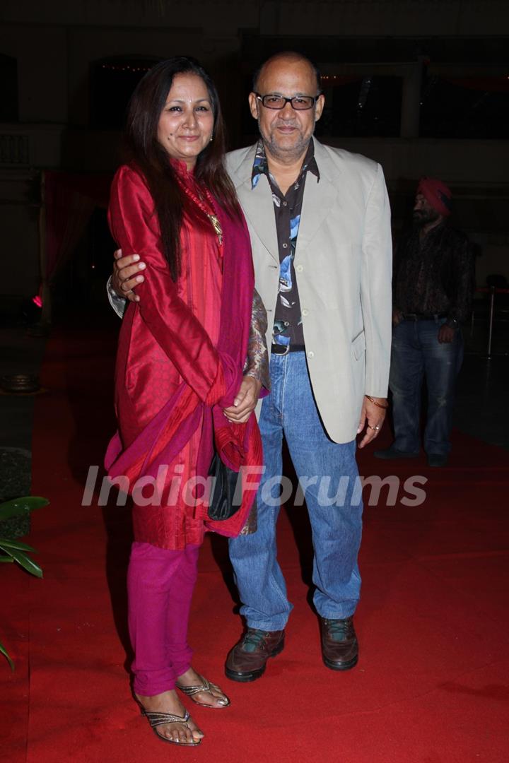 Wedding reception of Veteran actor Aanjjan Srivastav’s son Abhishek Srivastav