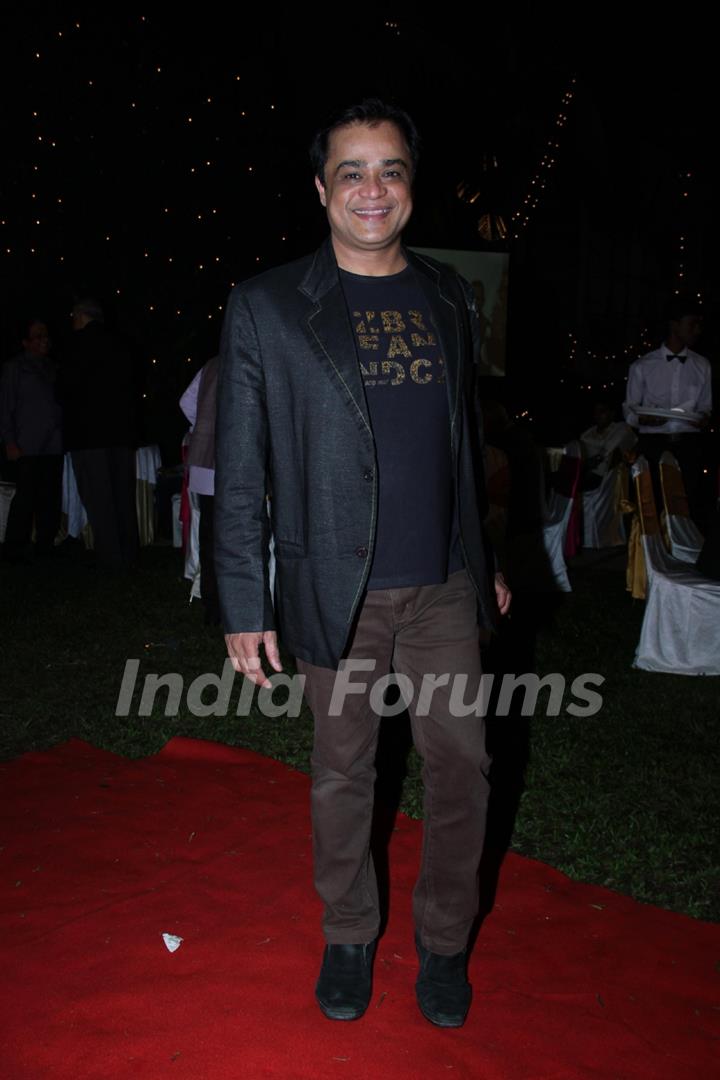 Wedding reception of Veteran actor Aanjjan Srivastav’s son Abhishek Srivastav