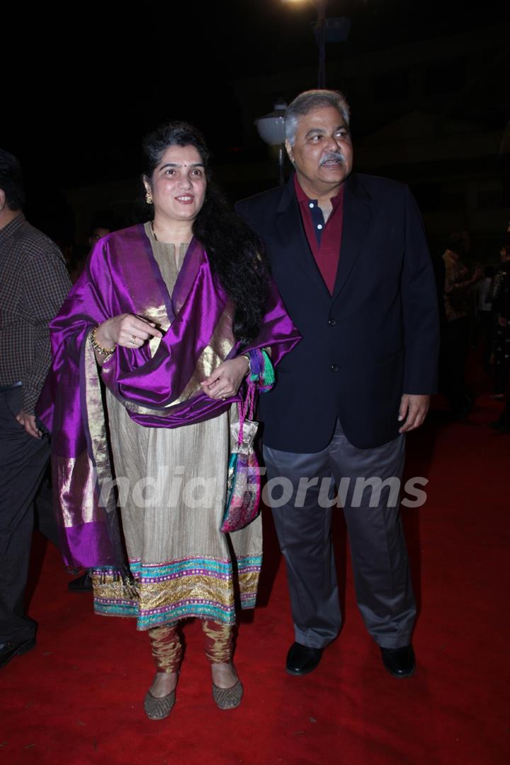 Wedding reception of Veteran actor Aanjjan Srivastav’s son Abhishek Srivastav