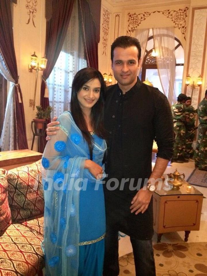 Rai Pandey and Rohit Roy