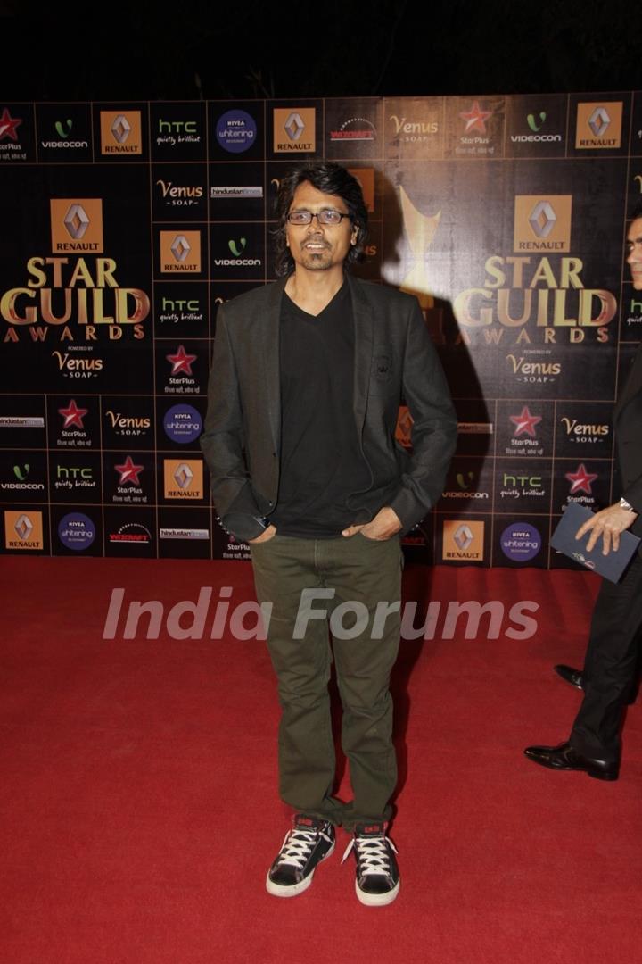 Nagesh Kukunoor at Renault Star Guild Awards 2013