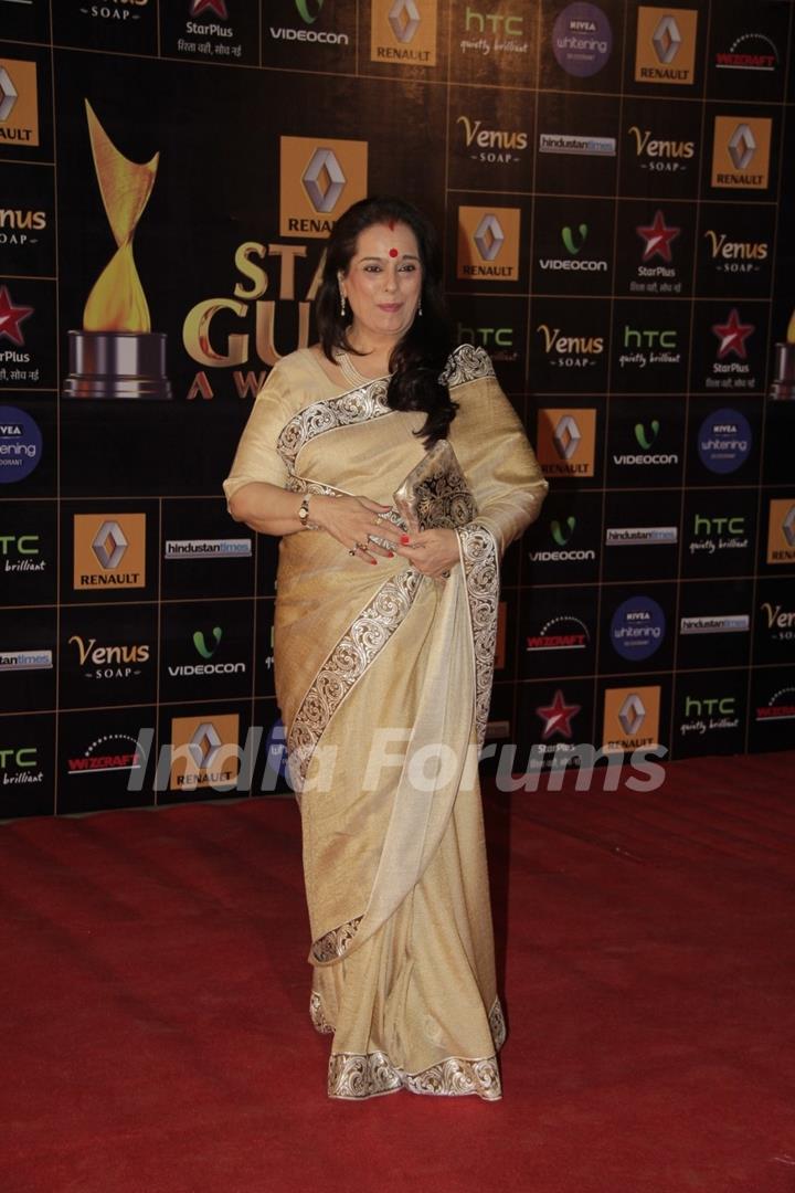 Poonam Sinha at Renault Star Guild Awards 2013