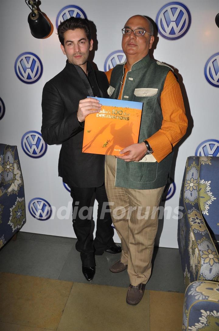 Volkswagen's book launch of India travel with Neil Nitin Mukesh