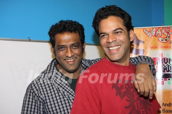 Anurag Kashyap & Vikramaditya Motwane promote Screen Writing Workshop in Mumbai