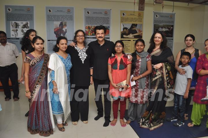 Anil Kapoor & Ajinkya deo together spotted at a social cause