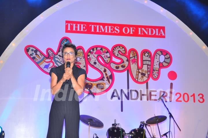 Abhishek Bachchan, Adhuna Akhtar, Amish Tripathi, Anurag Basu, Vikramaditya Motwane and several others at Wassup! Andheri, Day 1