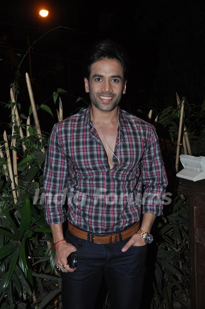 Tusshar Kapoor at Success bash of 'Kai Po Che!'