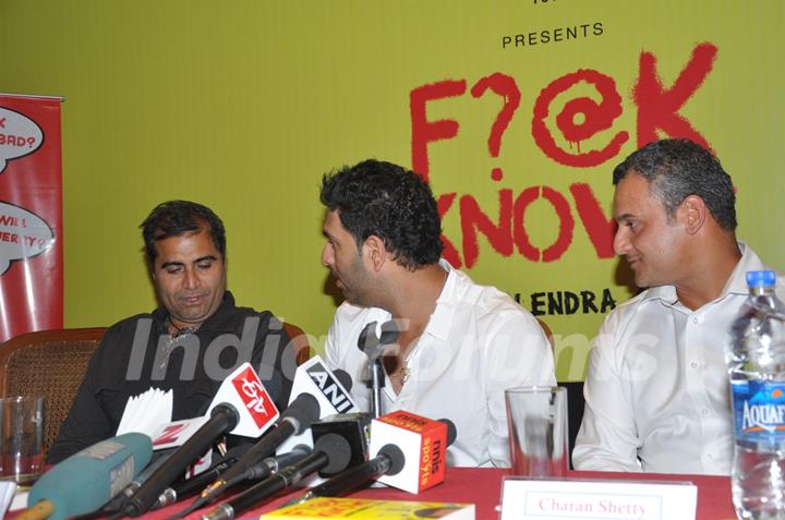 Yuvraj Singh unveils Shailendra Singh's book 'F@k Knows'