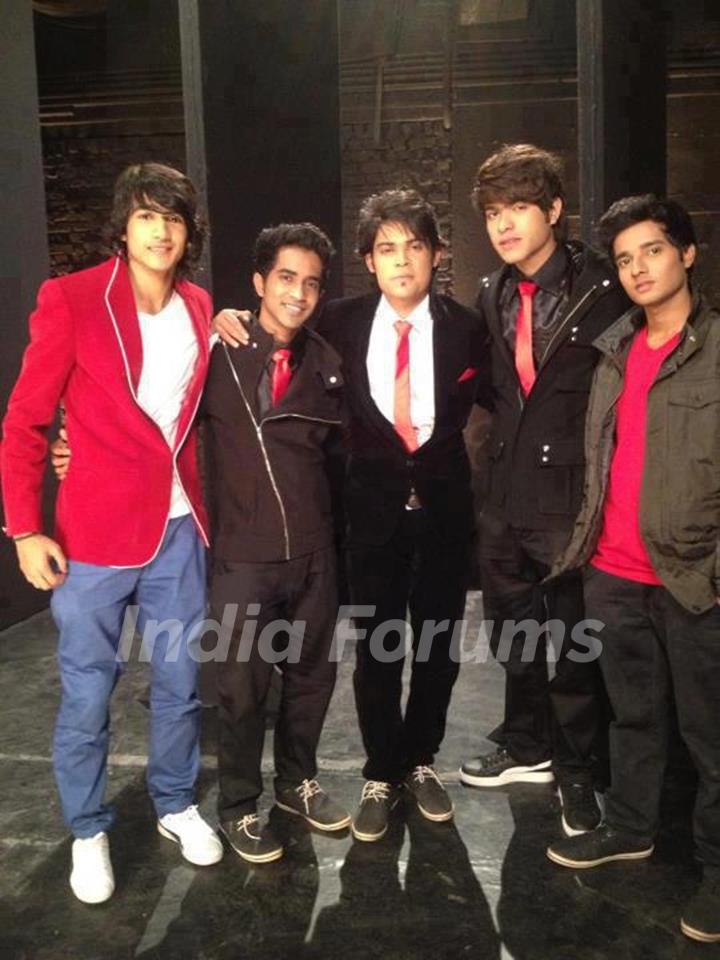 Amar with D3 boys