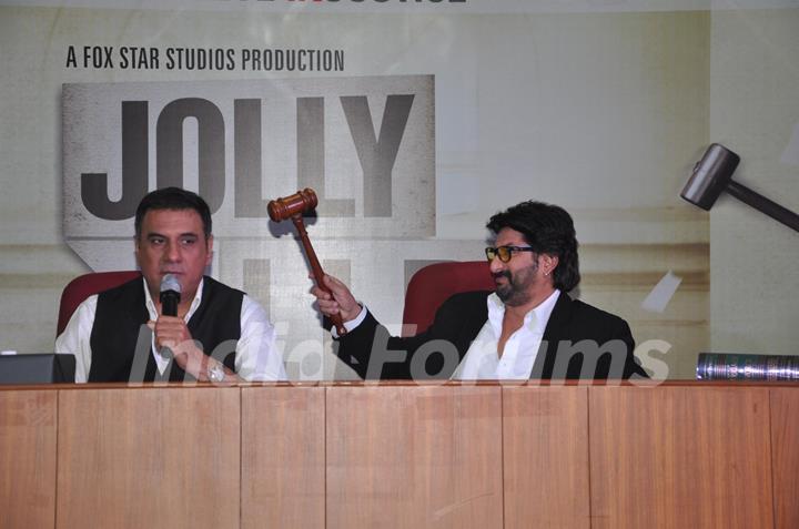 Film Jolly Llb Promotion at Law Collage Bandra