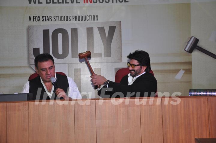 Film Jolly Llb Promotion at Law Collage Bandra