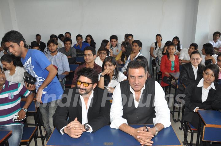 Film Jolly Llb Promotion at Law Collage Bandra