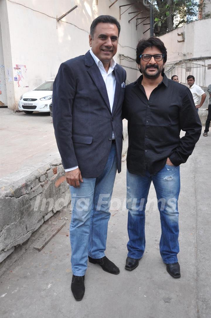 Arshad Warsi and Boman Irani promote 'Jolly LLB' on 'Nach Baliye 5'