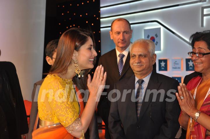 Kareena Kapoor at the inauguration of FICCI Frames 2013