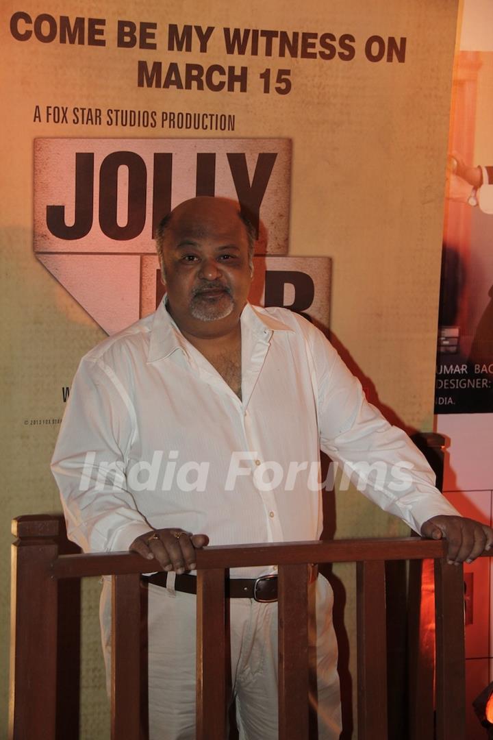 Saurabh Shukla at Premiere of movie Jolly LLB