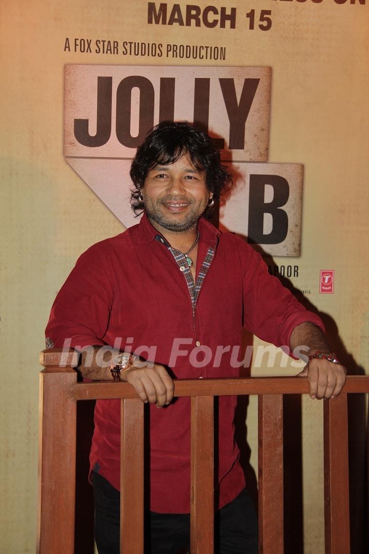 Kailash Kher at Premiere of movie Jolly LLB