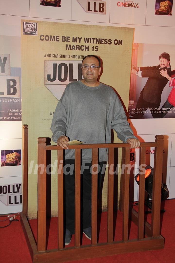 Vivek Vaswani at Premiere of movie Jolly LLB