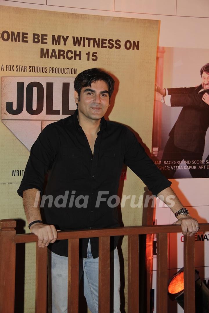 Arbaaz Khan at Premiere of movie Jolly LLB