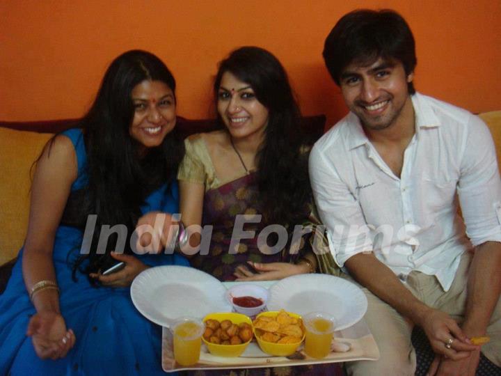 Harshad Chopda and Sriti Jha