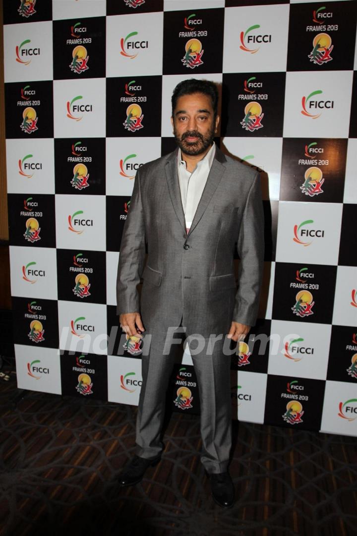 Kamal Haasan at FICCI Frames 2013