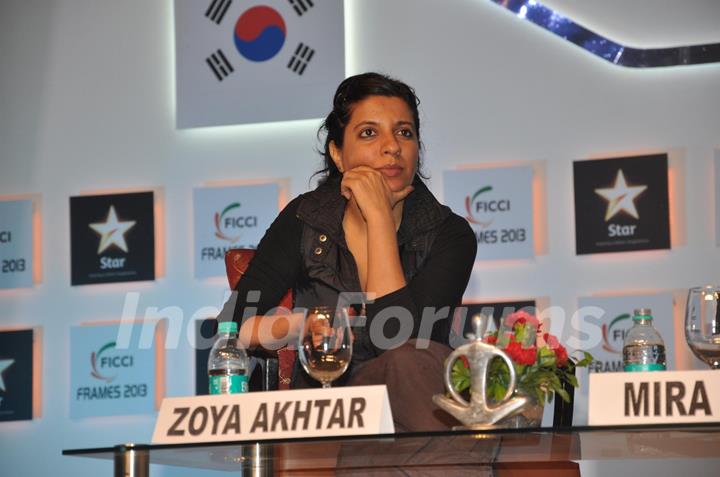 Zoya Akhtar at FICCI Frames 2013