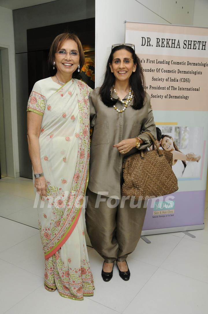 Dr. Rekha Sheth with Sunita Kapoor Celebrates the Prestigious MARIA DURAN Lectureship Award