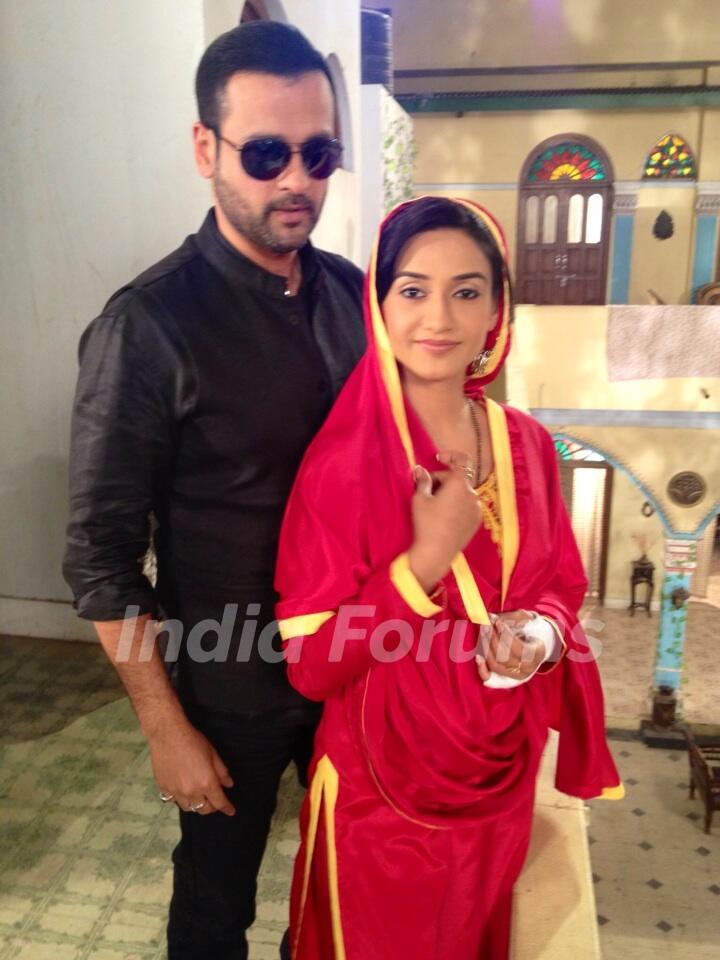 Rati Pandey and Rohit Roy