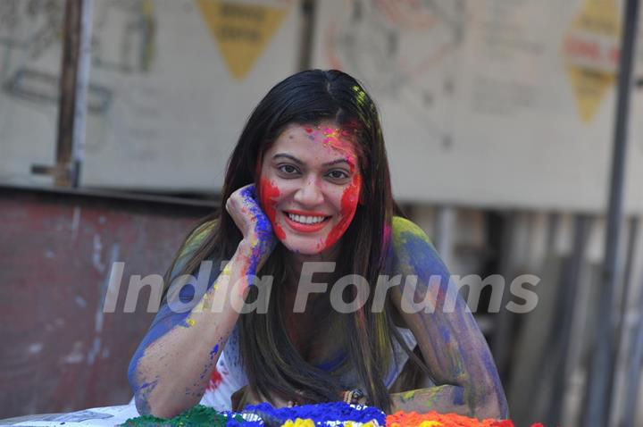 Festival of colours Holi for save Water campaign and safe Holi