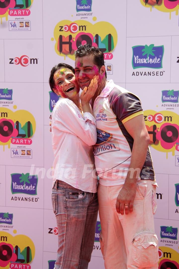 Zoom Holi Party