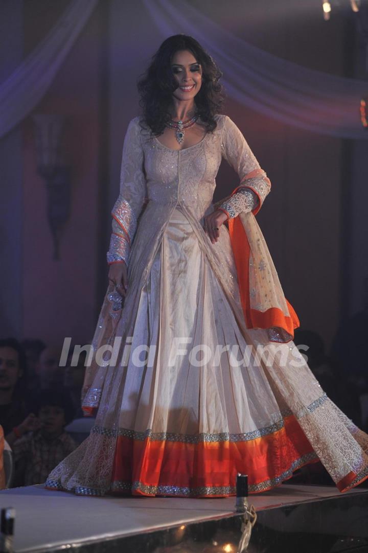 Neeta Lulla during a fashion show celebrating Shehnaai 2013