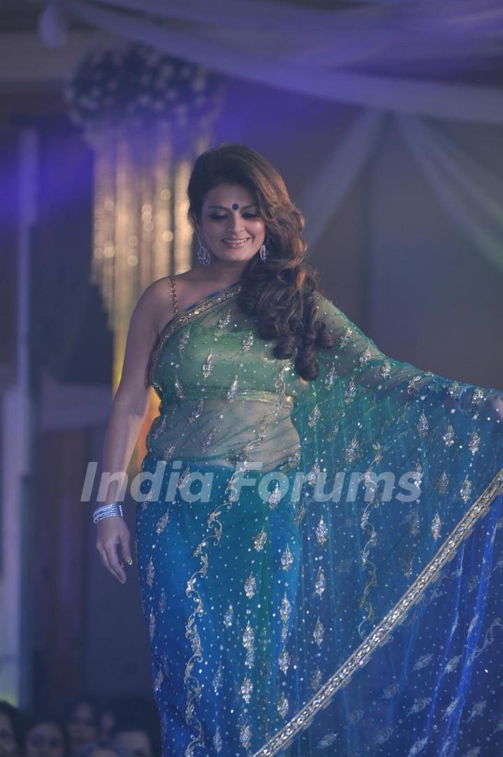 Neeta Lulla during a fashion show celebrating Shehnaai 2013