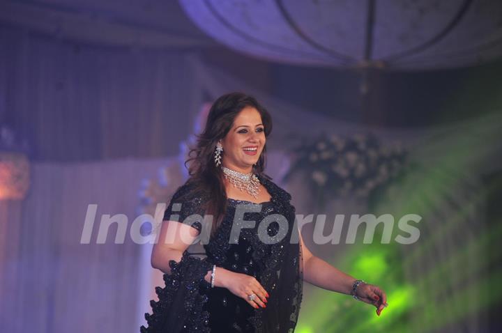 Neeta Lulla during a fashion show celebrating Shehnaai 2013