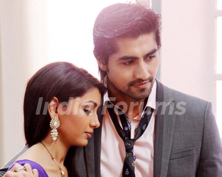 Harshad chopda with Sriti Jha