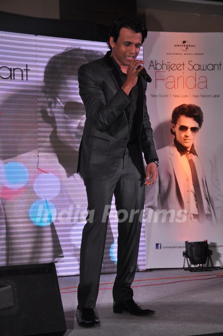 Abhijeet Sawant Album Launch Farida