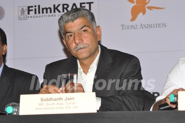 Siddharth Jain at Turner, Film Kraft & Toonz Animation partner for Krrish television features