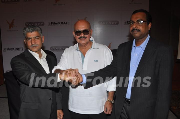 Rakesh Roshan at Turner, Film Kraft & Toonz Animation partner for Krrish television features