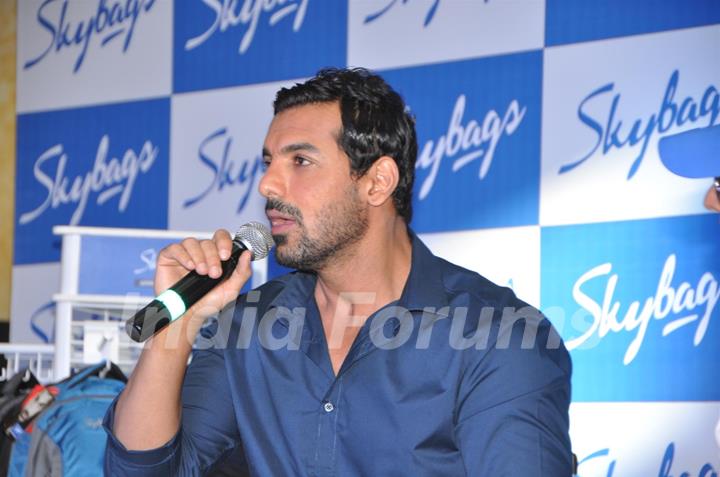 John Abraham unveils Skybags New Collection