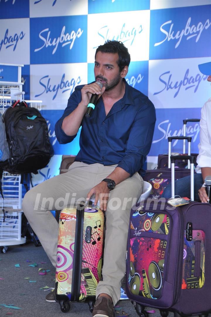 John Abraham unveils Skybags New Collection