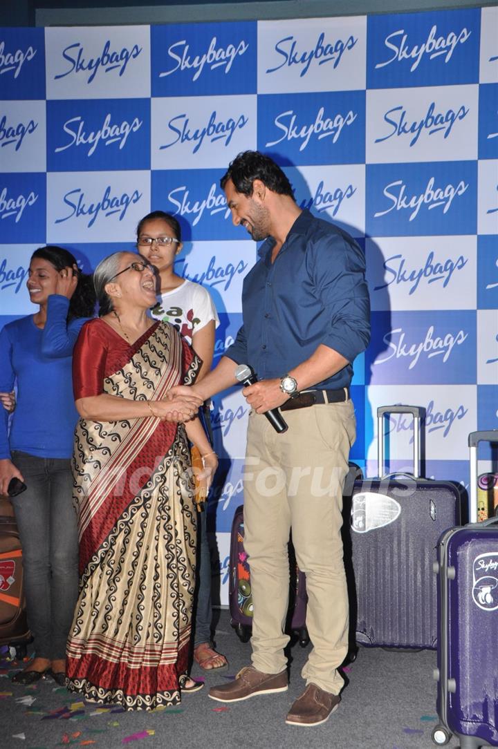 John Abraham unveils Skybags New Collection