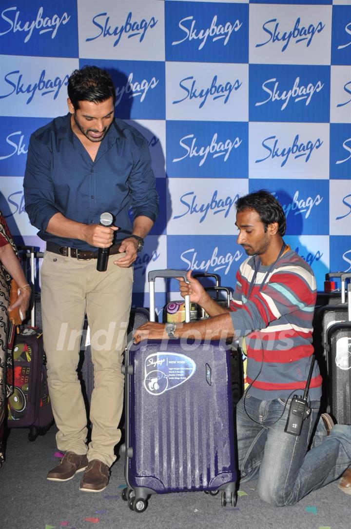 John Abraham unveils Skybags New Collection