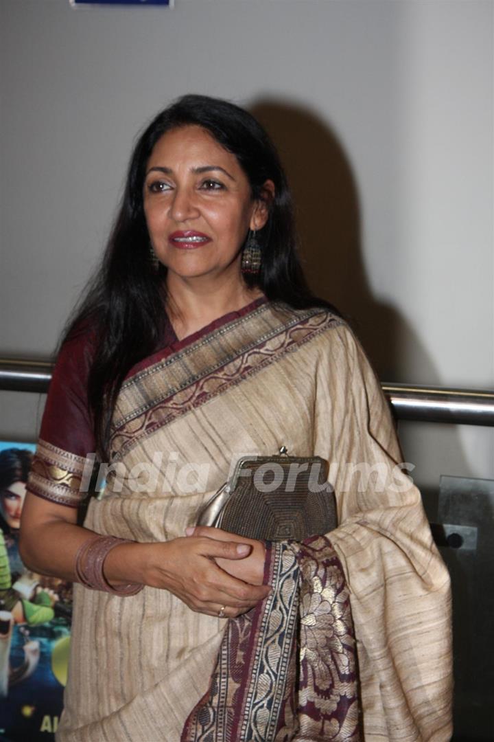 Deepti Naval at Film Chashme Buddoor premiere