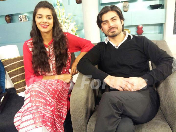 Sanam Saeed and Fawad Afzal Khan