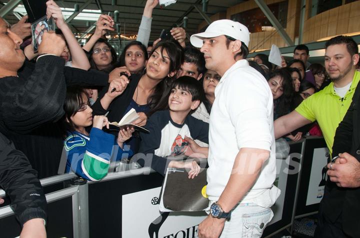 Jimmy Shergill reached Vancouver for Toifa